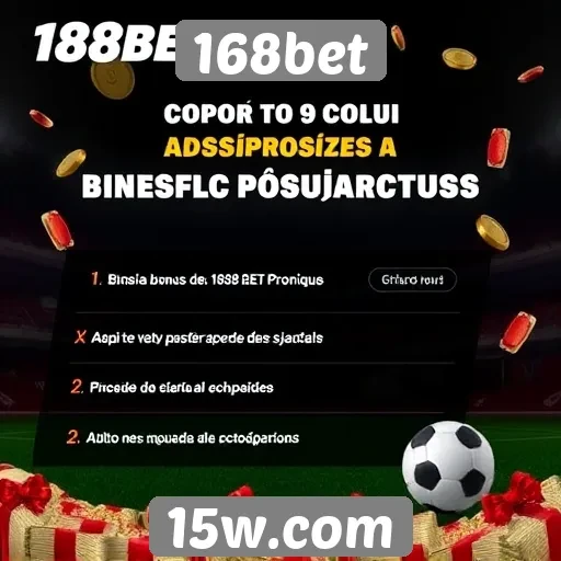 Benefícios de bônus e promoções na 168bet