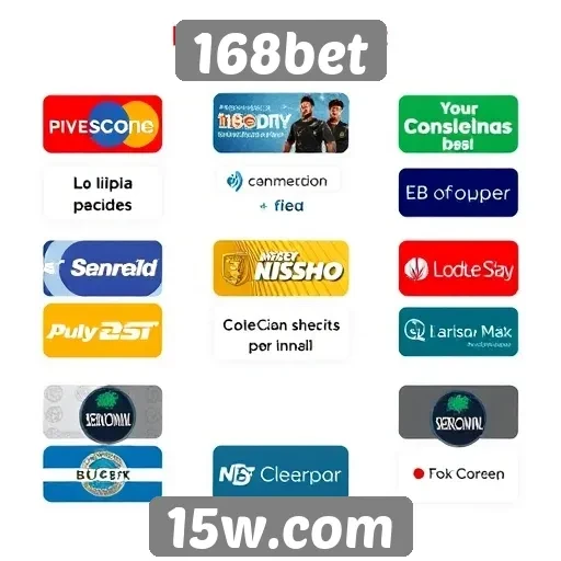 Métodos de pagamento no 168bet